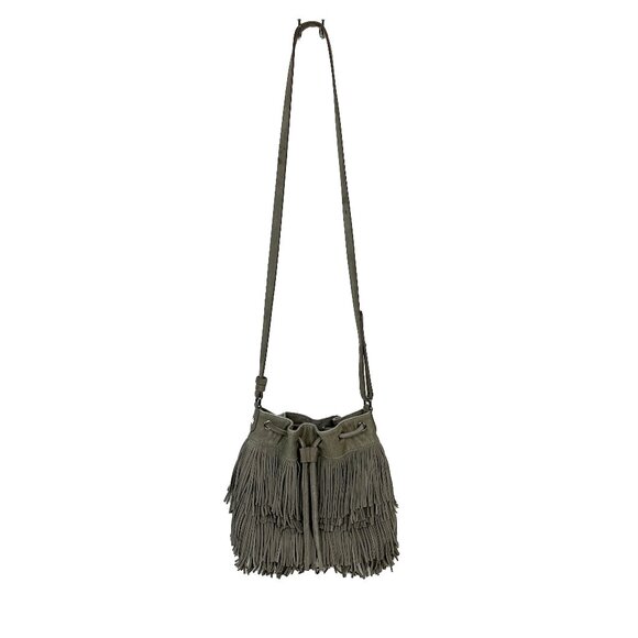 Sam Edelman Fifi Fringed Mini Bucket Crossbody - Picture 4 of 15